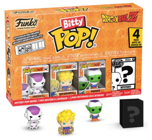 FUNKO BITTY POP 4 Pack Dragon Ball Z Frieza - Super Sayan - Piccolo - ?